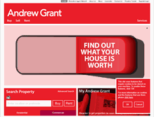 Tablet Screenshot of andrew-grant.co.uk